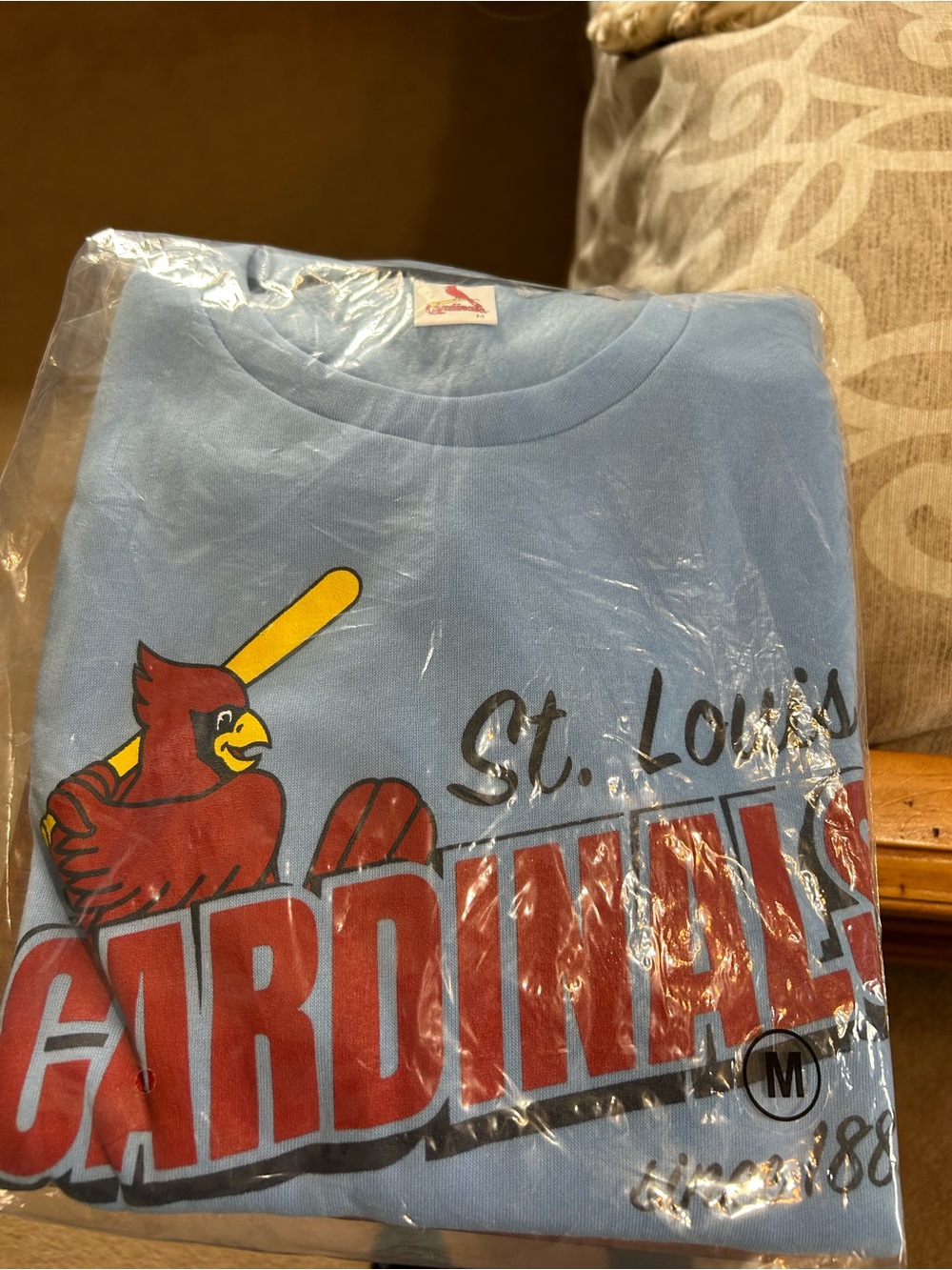 St. Louis Cardinals Blue Graphic Sweatshirt